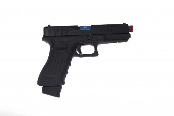 LASER AMMO - Umarex Glock 17 GBB mit R.E.A.L. Kit CO2